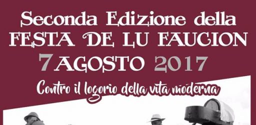 Seconda edizione della festa De Lu Faucion – 7 Agosto 2017